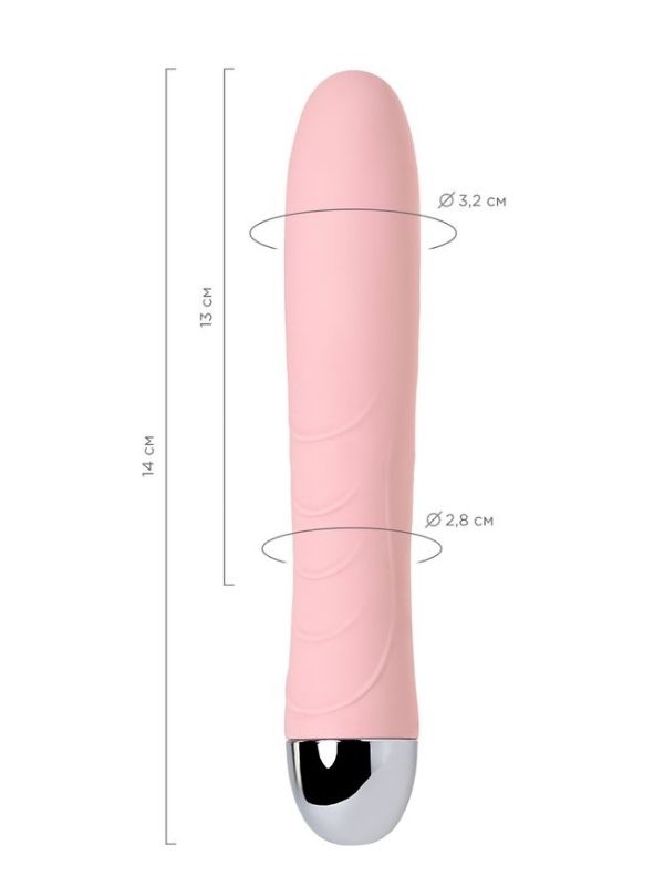 Censan PHYSİCS FAHRENHEİT Titreşimli Isıtmalı Vibratör Pembe 19 cm