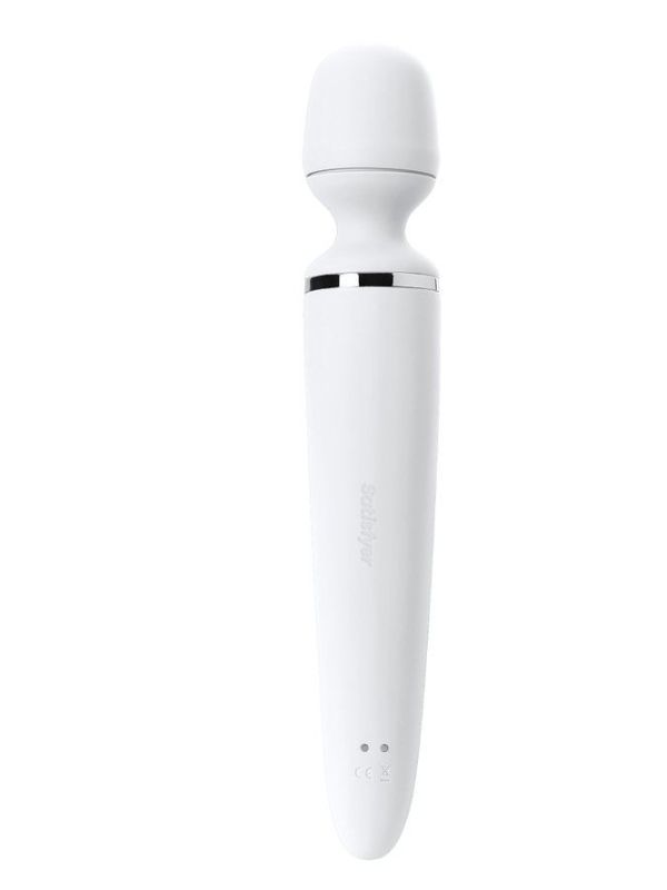 Censan Satisfyer Wand-er Woman Beyaz Vibratör 34cm