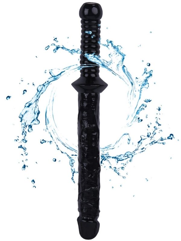 Censan Siyah Renk 38 cm Jop Dildo Model No:1070