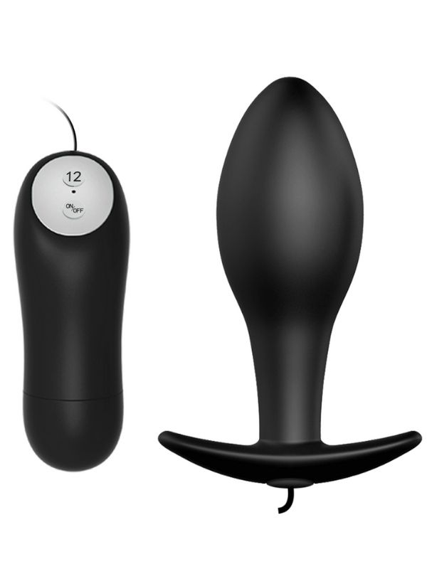 Censan Special Anal Stimulation 12 Fonksiyon Kumandalı Titreşimli Anal Plug Tıkaç