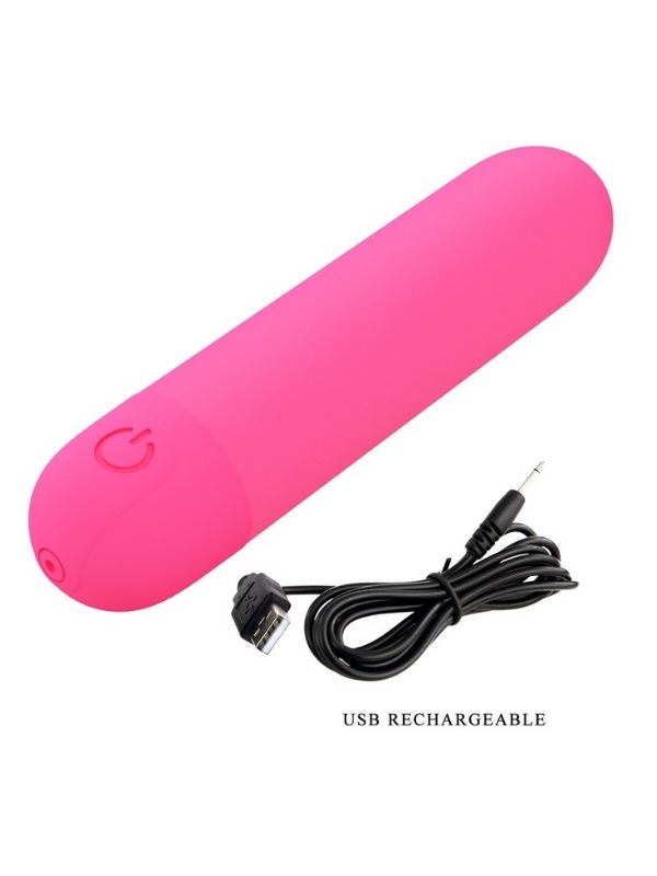 Censan Stefan Mini Massager Bullet Vibratör Kırmızı