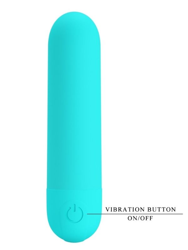 Censan Stefan Mini Massager Bullet Vibratör Mavi