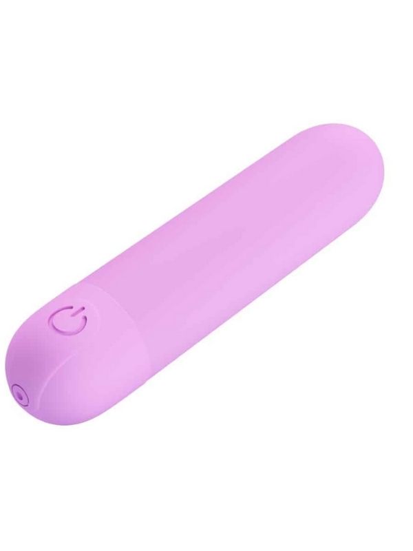 Censan Stefan Mini Massager Bullet Vibratör Mor