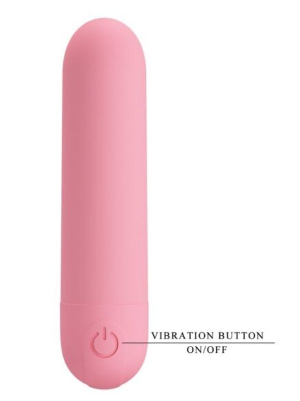 Censan Stefan Mini Massager Bullet Vibratör Pembe