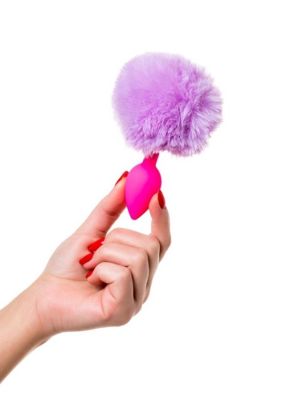 Censan Sweet Bunny Kuyruklu Anal Kılıf Pembe 13 cm 44 g