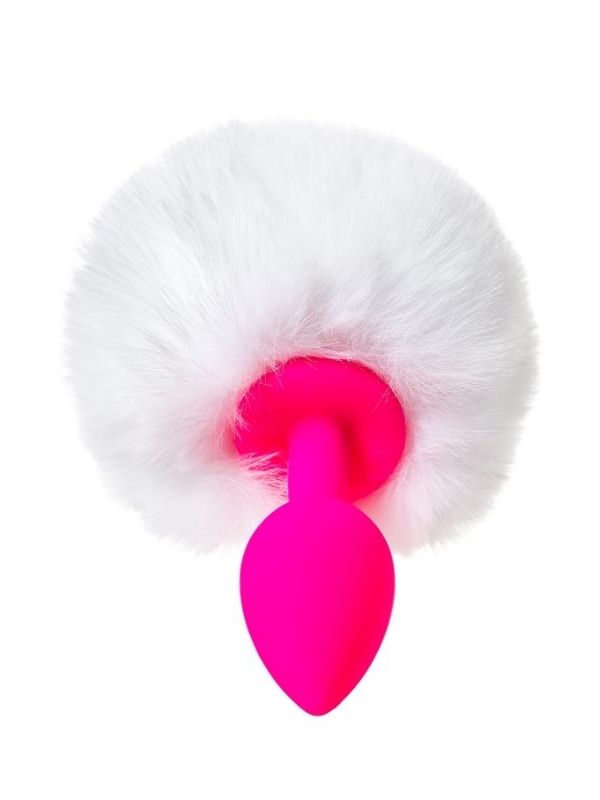Censan Sweet Bunny Kuyruklu Anal Plug Pembe 13 cm 43 gr