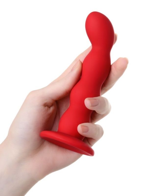 Censan ToDo Favorite Anal Plug Silikon Kırmızı 13 cm  2,8 cm