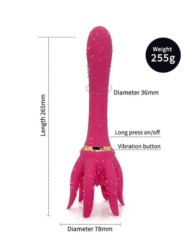 Censan Unleash Your Pleasure Lust For Life Ahtapot Vibratör