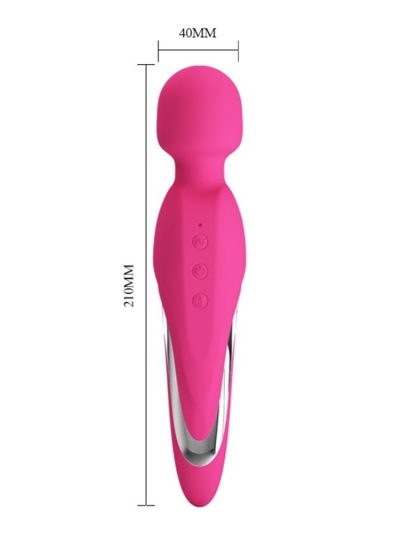 Censan USB Şarjlı 7 Fonksiyonlu Isıtmalı Teknolojik Vibratör