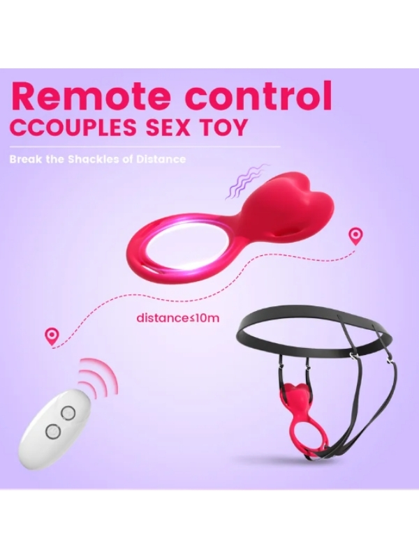 Censan Uzaktan Kumandalı Giyilebilir Panty Vibratör – Çift Uyarım, 10 Mod, Şarjlı, Sessiz, IPX6