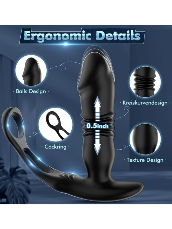 Censan Uzaktan Kumandalı Otomatik Anal Plug – Çift Halkalı Model