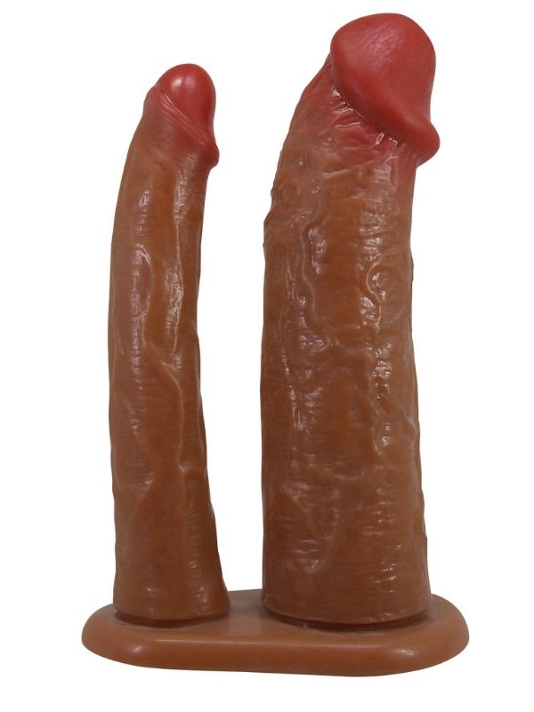 Censan Yairon Gerçek Hissiyatlı Uzatıcı Çift Penisli Penis Kılıfı
