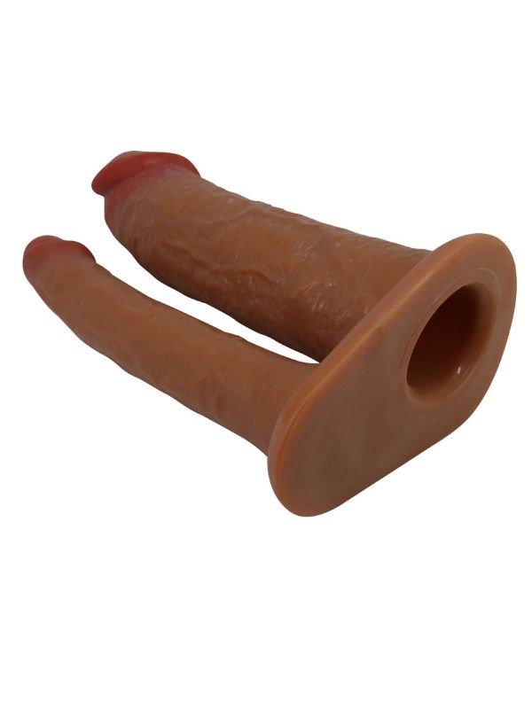 Censan Yairon Gerçek Hissiyatlı Uzatıcı Çift Penisli Penis Kılıfı