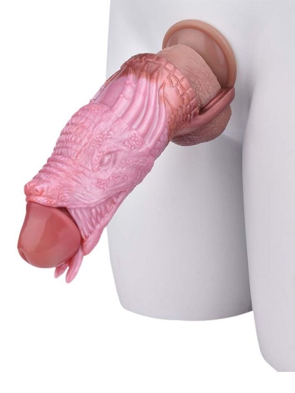 Censan Yaratık Şeklinde Penis Kılıfı Model no: YC-2223