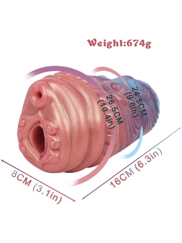 Censan Yaratık Şeklinde Vajina Mastürbatörü Model no: G6170
