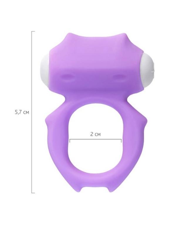 Censan Zort Titreşimli Penis Halkası silikon mor  2 cm