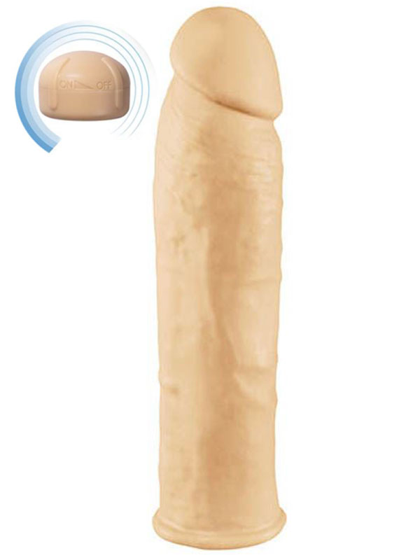 Excellent Power 18cm Titreşimli Penis Kılıfı