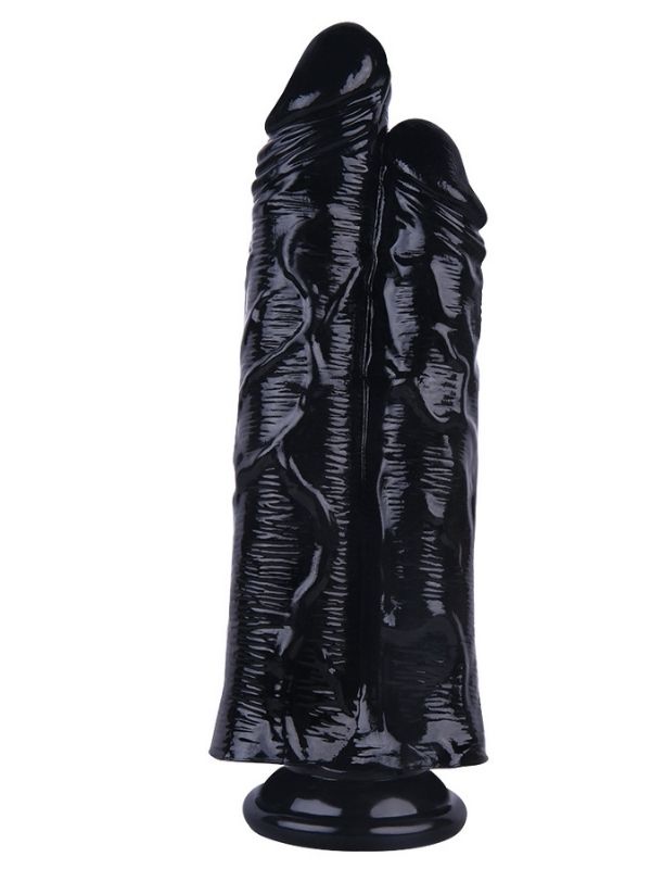 Noctis 26,5cm Siyah Çiftli Dildo No:111