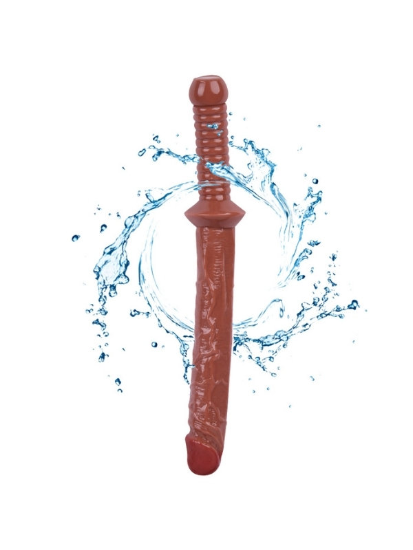 Noctis 39cm Kahverengi Realistik Kılıç Dildo No:162