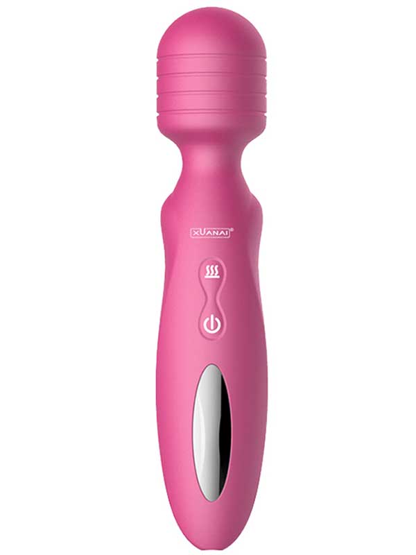 Xuanai Isıtmalı Şarjlı Wand Vibratör - Pembe