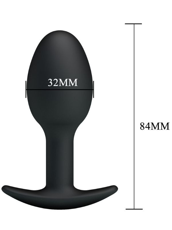 Censan Special Anal Stimulation İçi Ağırlıklı Top Olan Anal Plug Tıkaç