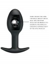 Censan Special Anal Stimulation İçi Ağırlıklı Top Olan Anal Plug Tıkaç