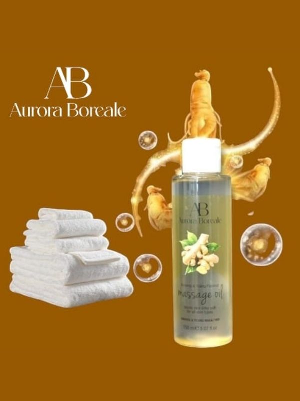 Aurora Boreale Ginseng Aromalı Masaj Yağı 150 ML