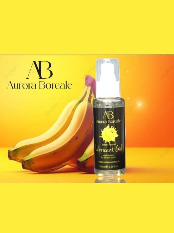 Aurora Boreale Muz Aromalı Kayganlaştırıcı Jel  100 ML