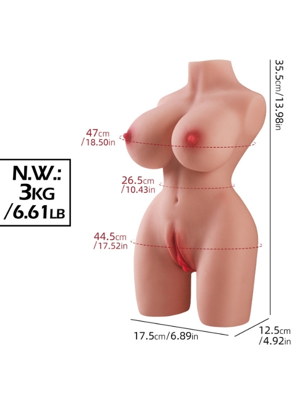 Censan 3 kg mini yarım vücut manken