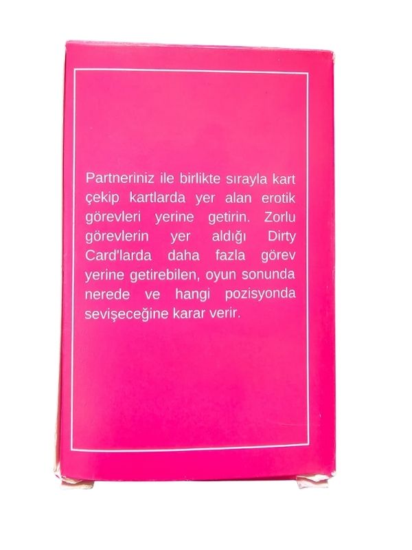 Censan 50 Parça Erotik Görev Kartları – Çiftler İçin Özel Oyun Seti