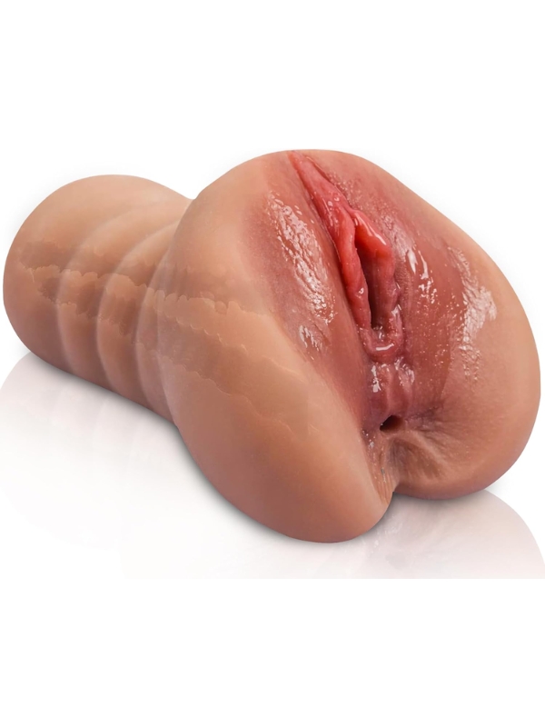 Censan 600GR Realistik Çift Girişli Melez Mastürbatör