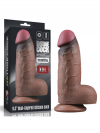 Censan 9.5 İnç Dual Layered Silicone Cock XXL
