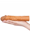Censan Add 2" Pleasure X Tender Penis Sleeve Brown