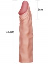 Censan Add 2" Pleasure X Tender Penis Sleeve Flesh