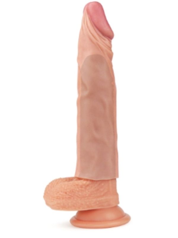 Censan Add 2" Pleasure X Tender Penis Sleeve Flesh
