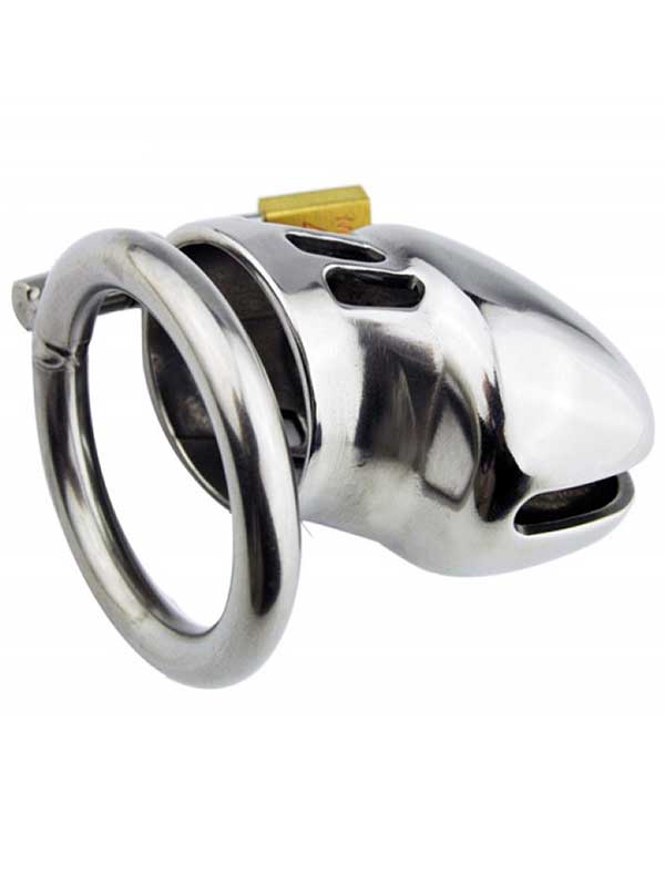 Censan BDSM Paslanmaz Çelik Penis Kafesi ModelNo5