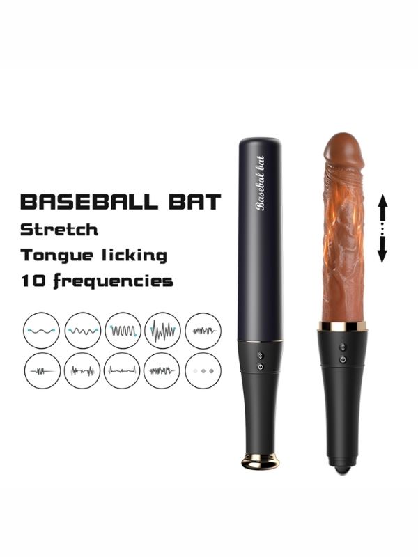 Censan Beyzbol Sopası İleri Geri ve Dil Vibratör