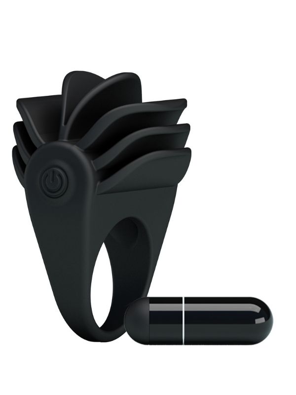 Censan Chester Titreşimli Silikon Penis Halkası