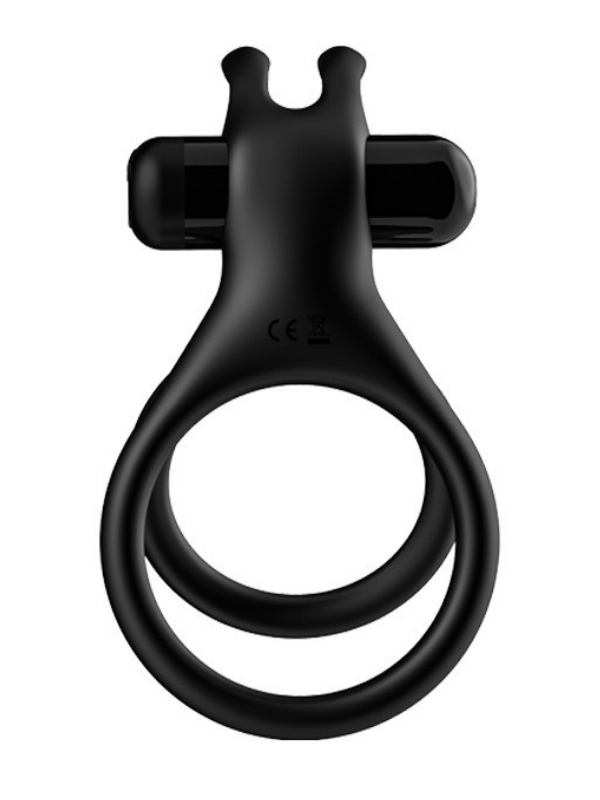 Censan Çift Halkalı Manyetik Şarjlı Penis ve Testis Halkası – Klitoris Uyarıcılı, Suya Dayanıklı, Çiftler İçin Tasarlanmış Titreşimli Model