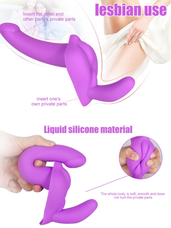 Censan Çift Uçlu Ayarlanabilir Strapon