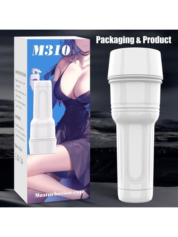 Censan FoxShow MEIPER M310 Erkek Mastürbatör Kupası – TPE + ABS | Tıbbi Silikon | Su Geçirmez | 600g