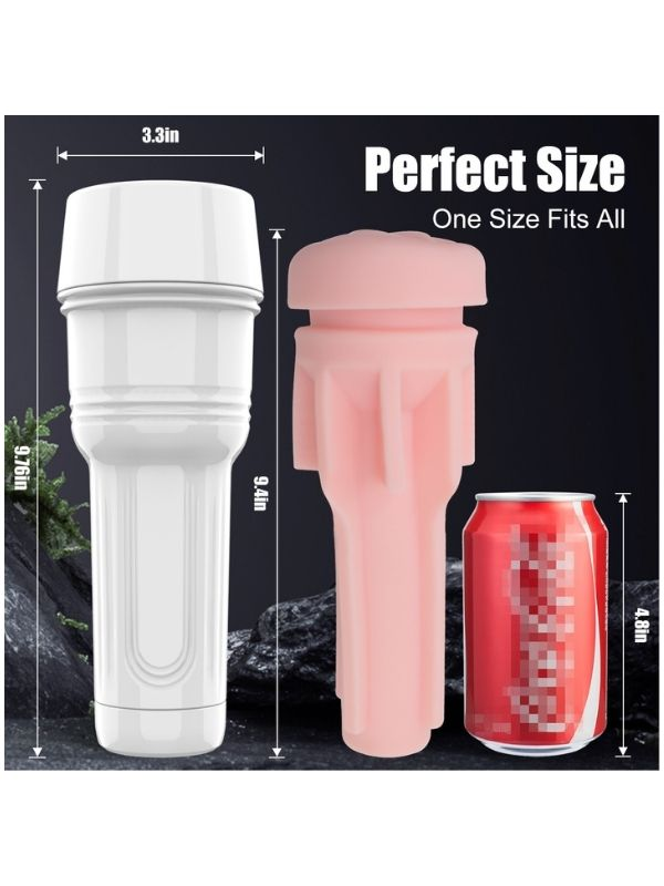 Censan FoxShow MEIPER M310 Erkek Mastürbatör Kupası – TPE + ABS | Tıbbi Silikon | Su Geçirmez | 600g