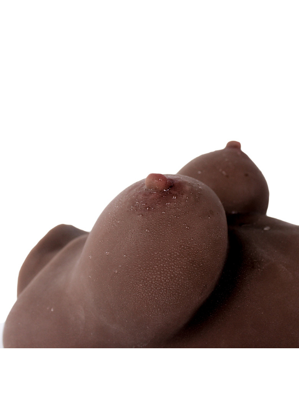 Censan Full Realistik Anal Vajinal Yarım Vücut Zenci Mastürbatör