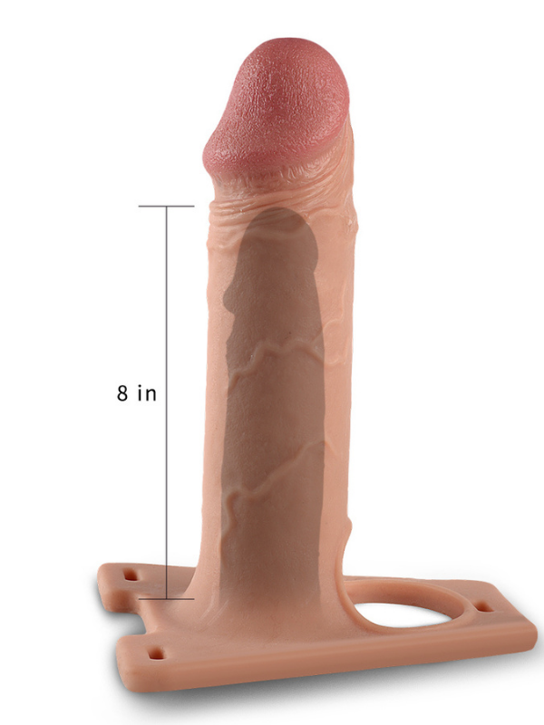 Censan Ingen Rodeo Hollow Big Strapon Set 8.5 inç