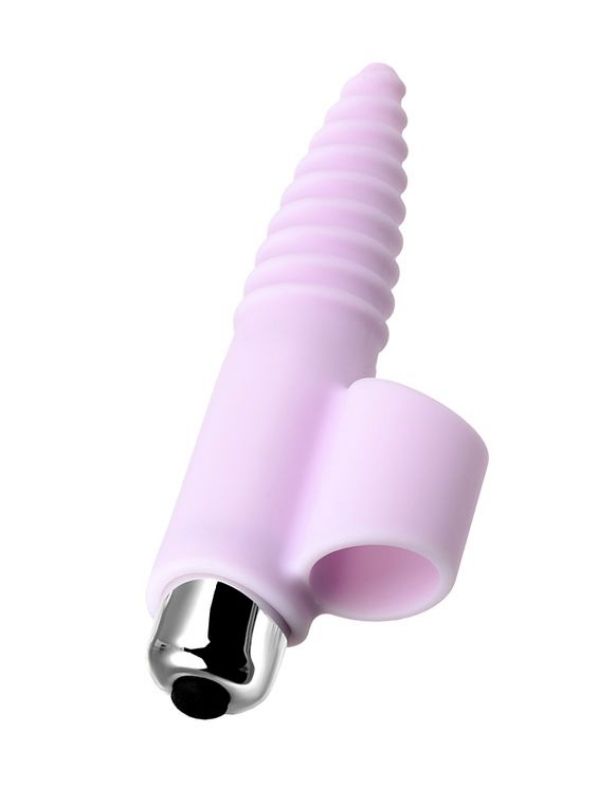 Censan Jos Nova Parmak Ucu Anal Plug pembe 9 cm