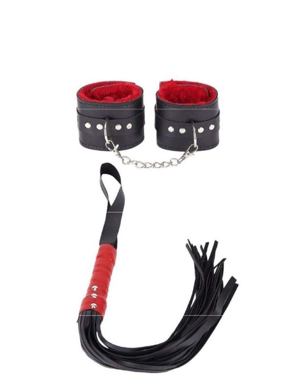 Censan Kelepçe Kırbaç Set