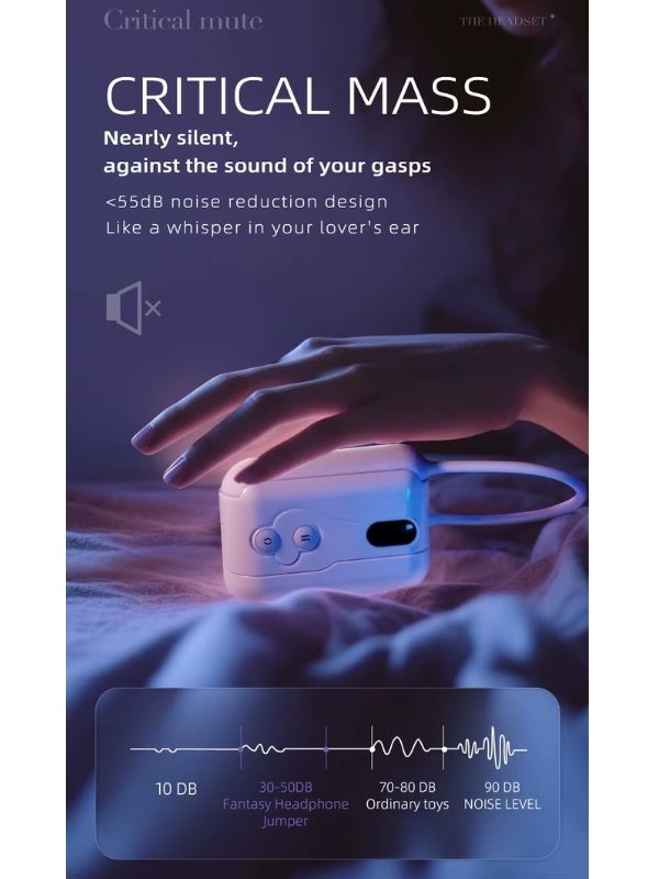 Censan Kulaklık Şeklinde Kablosuz Vibratör