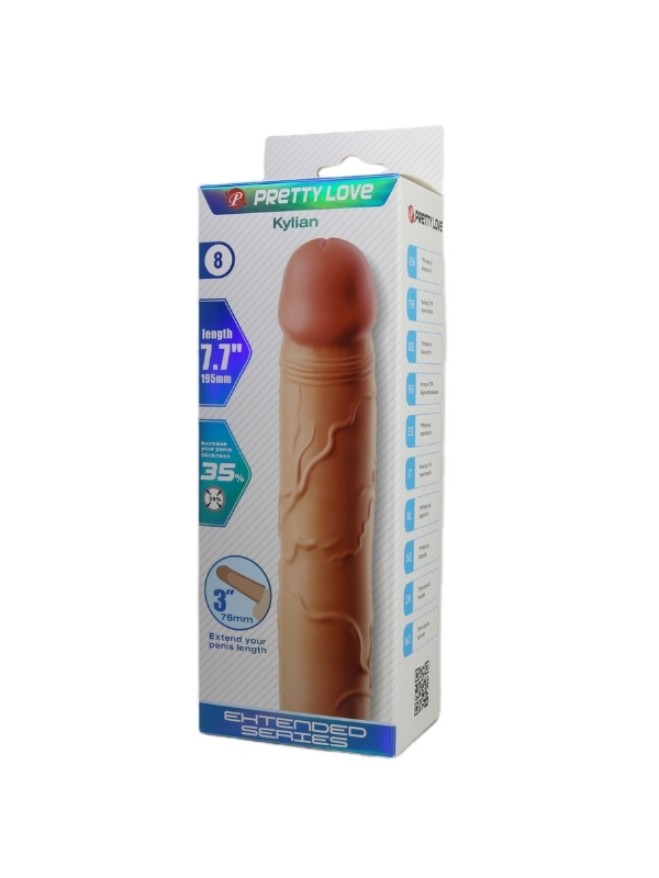 Censan Kylian Gerçek Hissiyatlı Uzatıcı Penis Kılıfı