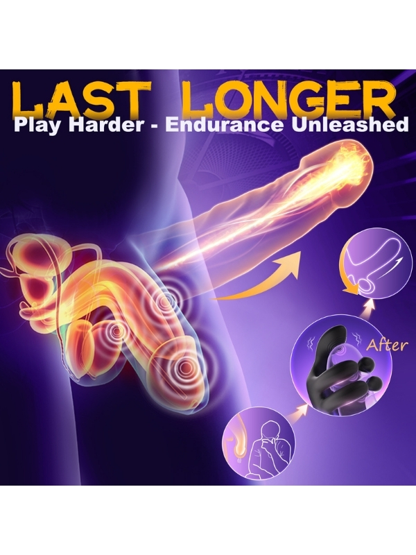 Censan LongZ-Black – Erkekler için 10 Modlu Titreşimli ve 10 Modlu Sıkma Fonksiyonlu Mastürbatör