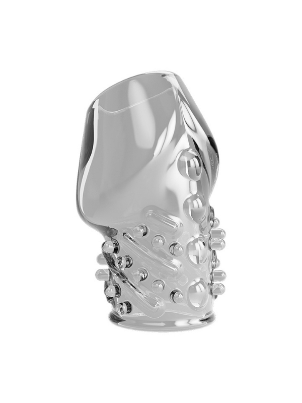 Censan Matlas Boşalmayı Geciktirici ve Performans Artırıcı Penis Kılıfı Beyaz